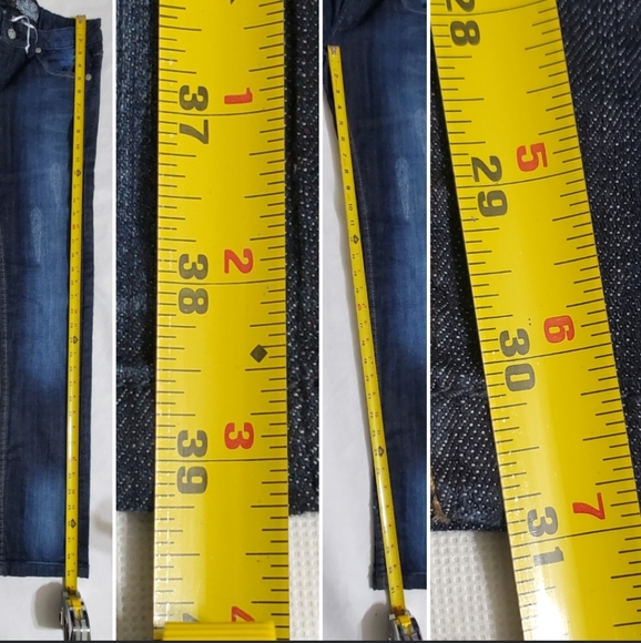 NWOT Soho Babe Grommet Zip Pocket Denim Jeans - Picture 7 of 8